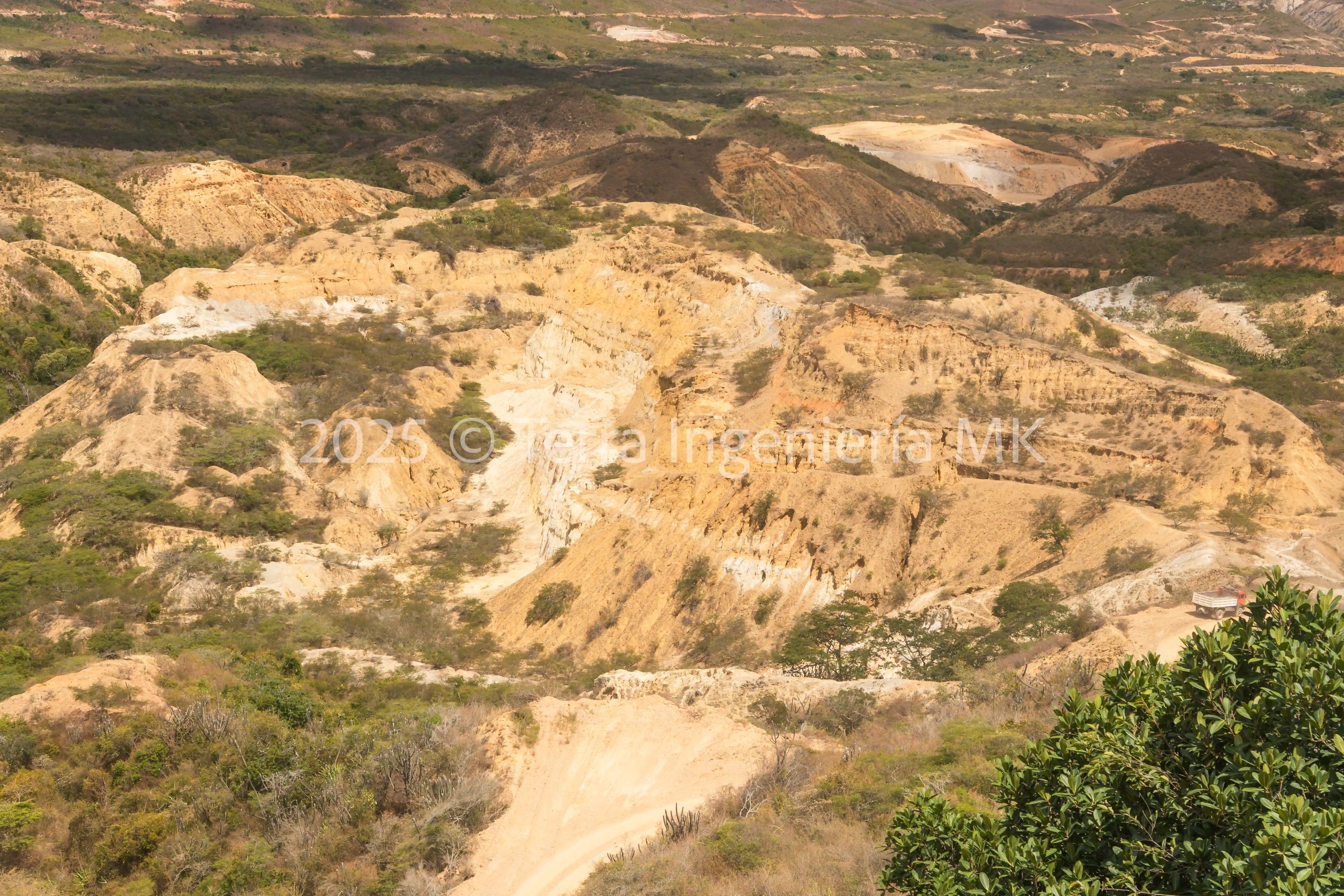 Operaciones mineras en cantera